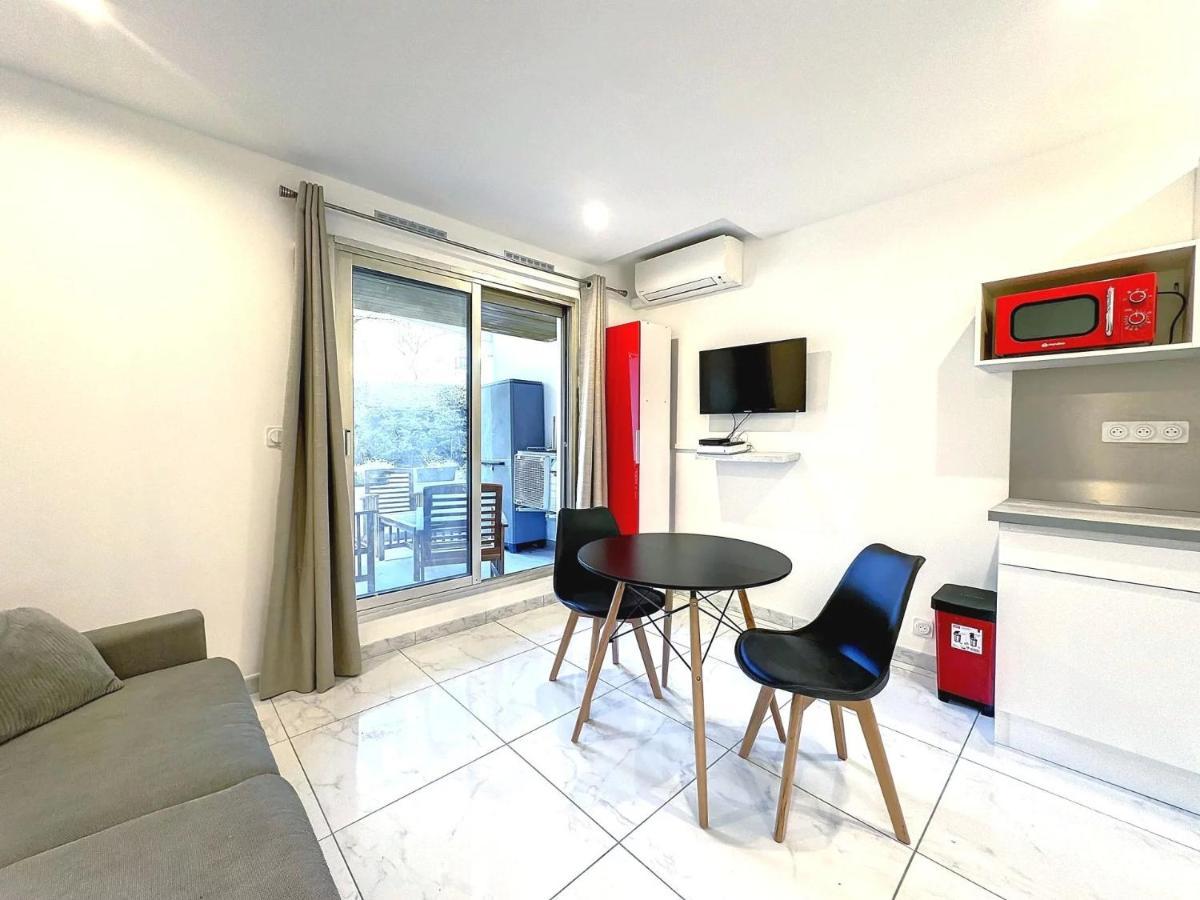 Superbe Studio Terrasse Centre Ville Et Plages A Pieds Cannes Zewnętrze zdjęcie